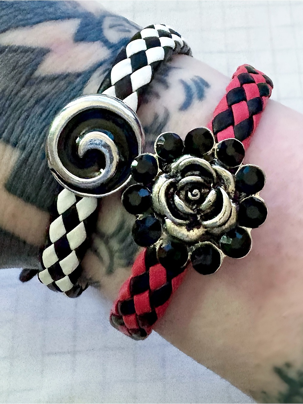 Ginger Snaps Bracelet Bundle - Adjustable Woven Bracelets with 3 Snaps